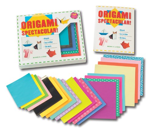 Origami Spectacular! Kit [Origami Kit with Book, 154 Papers, 60 Projects]  2005 9780804836227 Front Cover