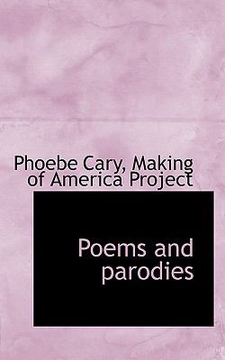 Poems and Parodies  N/A 9781116798227 Front Cover