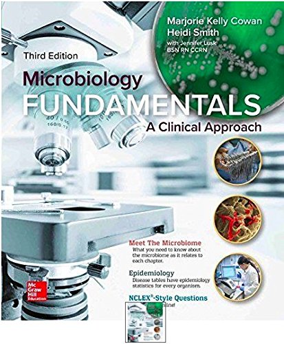 Cover art for Microbiology Fundamentals: A Clinical Approach, 3rd Edition