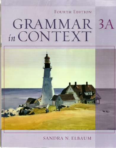 Grammar in Context  4th 2006 9781413008227 Front Cover