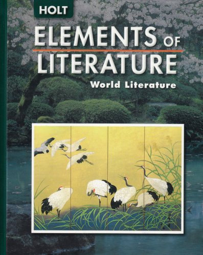 Elements of Literature 2006   2006 9780030377228 Front Cover