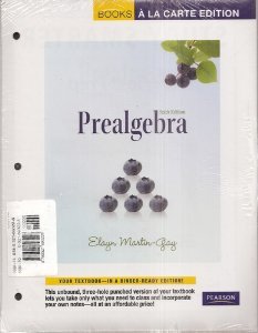 Prealgebra  6th 2011 9780321693228 Front Cover