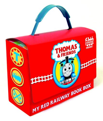 Thomas and Friends: My Red Railway 4-Book Boxed Set Go, Train, GO!; Stop, Train, Stop!; a Crack in the Track!; Blue Train, Green Train  2008 9780375843228 Front Cover