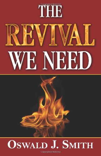 Revival We Need  N/A 9781937428228 Front Cover