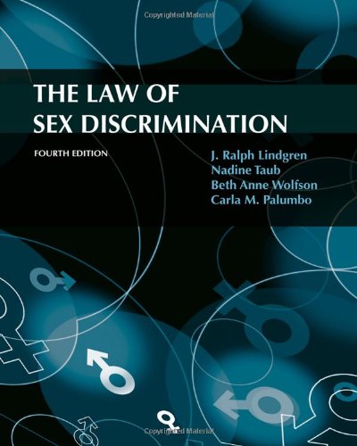 Law of Sex Discrimination  4th 2011 9780495793229 Front Cover