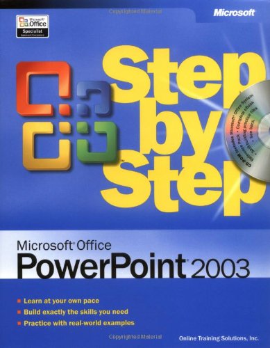 Microsoft Office PowerPoint 2003 Step by Step   2004 (Revised) 9780735615229 Front Cover