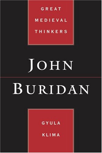 John Buridan   2008 9780195176230 Front Cover