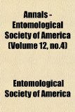 Annals - Entomological Society of America N/A 9781155012230 Front Cover