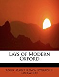 Lays of Modern Oxford  N/A 9781241621230 Front Cover