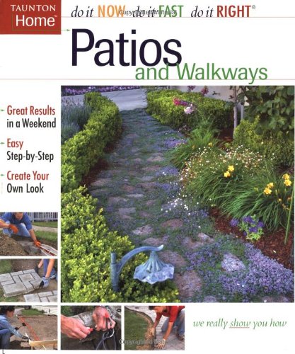 Patios and Walkways   2004 9781561587230 Front Cover