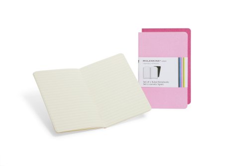 Moleskine Volant Notebook (Set of 2 ), Extra Large, Ruled, Pink Magenta, Magenta, Soft Cover (7. 5 X 10)  N/A 9788862933230 Front Cover