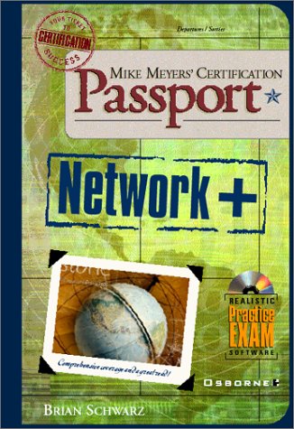Mike Meyers' Network+ Certification Passport   2002 9780072195231 Front Cover