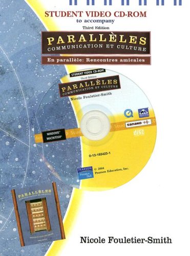 Paralleles Communication et Culture 3rd 2004 9780131834231 Front Cover
