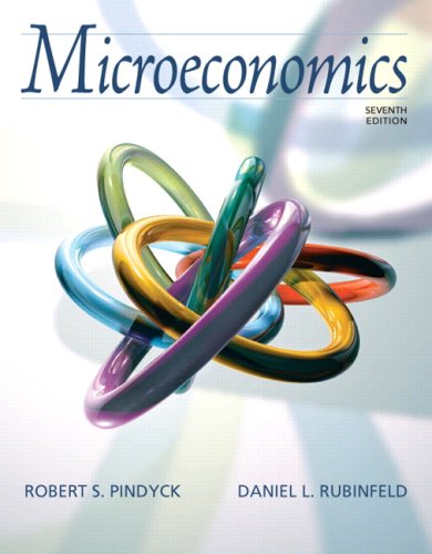 Microeconomics  7th 2009 9780132080231 Front Cover
