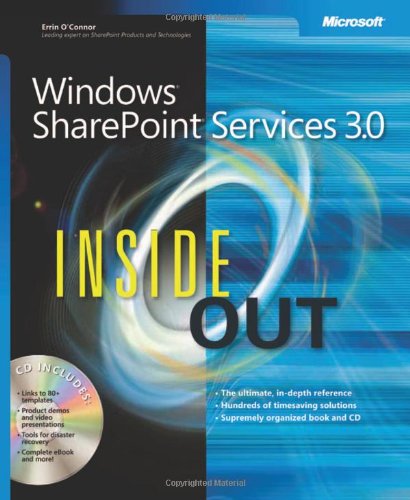 Windowsï¿½ Sharepointï¿½ Services 3.0   2008 (Revised) 9780735623231 Front Cover