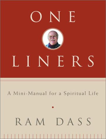 One-Liners A Mini-Manual for a Spiritual Life  2002 9781400046232 Front Cover