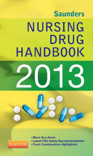 Saunders Nursing Drug Handbook 2013   2013 9781455707232 Front Cover