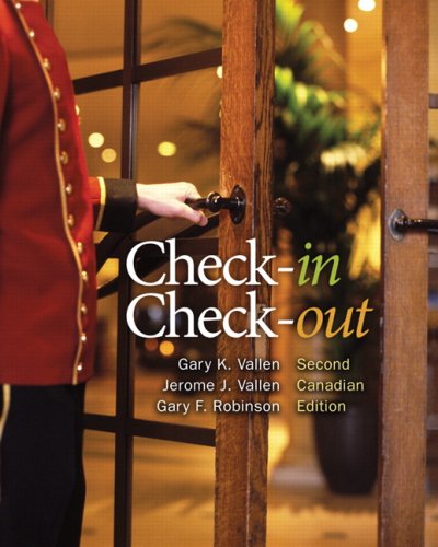 CHECK-IN CHECK-OUT >CANADIAN< 2nd 2008 9780132044233 Front Cover