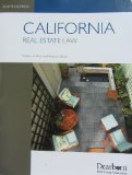 CALIFORNIA REAL ESTATE LAW     N/A 9781427738233 Front Cover