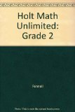 Holt Math Unlimited 87th (Teachers Edition, Instructors Manual, etc.) 9780030064234 Front Cover