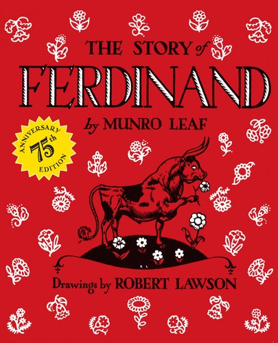 Story of Ferdinand 75th Anniversary Edition N/A 9780670013234 Front Cover