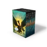 Percy Jackson and the Olympians 5 Book Paperback Boxed Set (w/poster)  N/A 9781484707234 Front Cover
