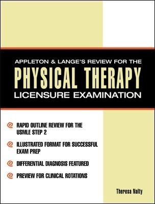 Physical Therapy Licensure Examination Guide : Pretest Self-Assessment and Review  2001 9780071347235 Front Cover