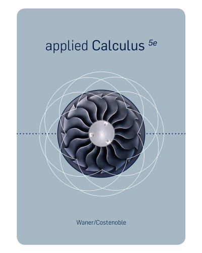 Applied Calculus  5th 2011 9781439049235 Front Cover