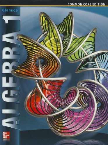 Cover art for Algebra 1, Common Core Edition, 1st Edition