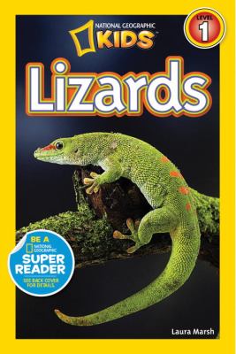 National Geographic Readers: Lizards  N/A 9781426309236 Front Cover