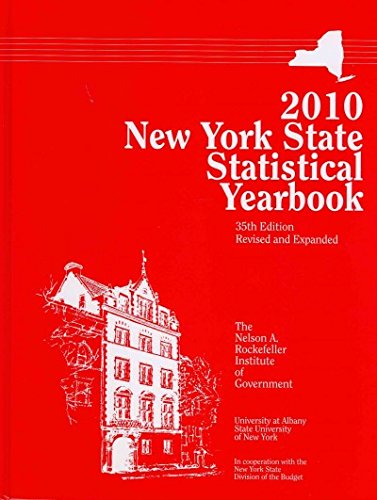New York State Statistical Yearbook 2010:  2011 9781930912236 Front Cover