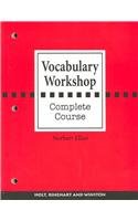 Vocabulary Workshop : Complete Course N/A 9780030430237 Front Cover