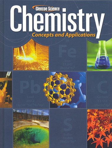 Chemistry: Concepts &amp; Applications, Student Edition   2009 (Student Manual, Study Guide, etc.) 9780078807237 Front Cover