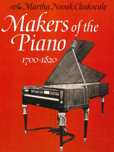 Makers of the Piano 1700-1820   1993 9780198163237 Front Cover