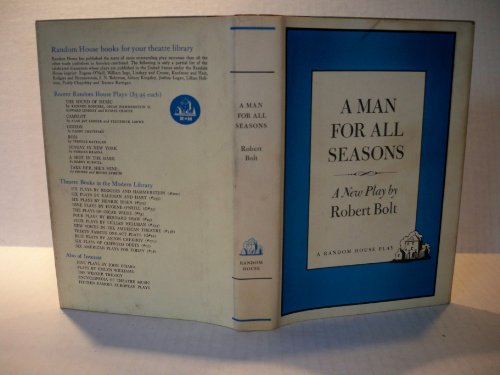 Man for All Seasons N/A 9780394406237 Front Cover