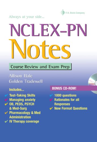 NCLEX-PN Notes Course Review and Exam Prep  2010 9780803621237 Front Cover
