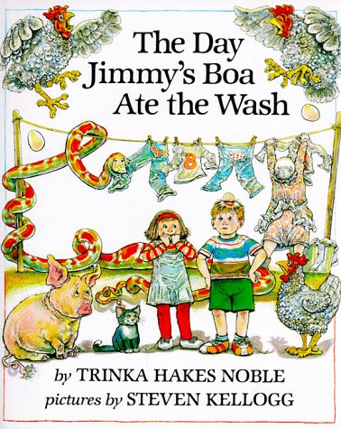 Day Jimmy's Boa Ate the Wash   1980 9780803717237 Front Cover