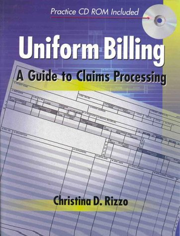 Uniform Billing A Guide to Claims Processing  2000 9780827382237 Front Cover