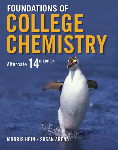 Foundations of College Chemistry  14th 2014 9781118298237 Front Cover
