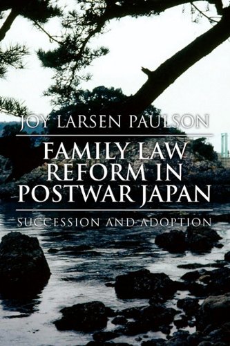 Family Law Reform in Postwar Japan   2010 9781453540237 Front Cover