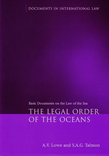 Legal Order of the Oceans Basic Documents on the Law of the Sea  2009 9781841138237 Front Cover