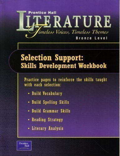 Literature Timeless Voices, Timeless Themes  2002 (Student Manual, Study Guide, etc.) 9780130548238 Front Cover