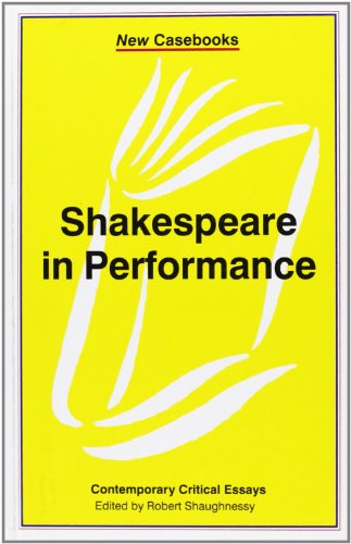Shakespeare in Performance   2000 9780333741238 Front Cover