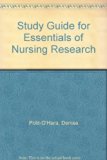 Study Guide to Essentials of Nursing Research 3rd 9780397549238 Front Cover