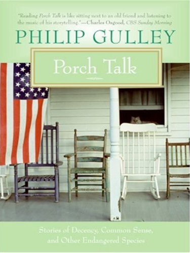 Porch Talk  Large Type  9780061340239 Front Cover