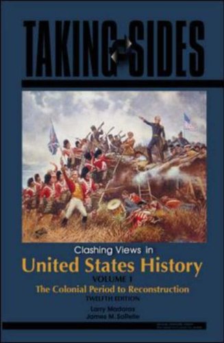 Clashing Views in American History  12th 2008 (Revised) 9780073527239 Front Cover