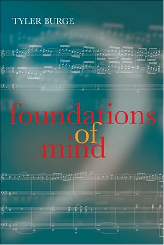 Foundations of Mind Philosophical Essays, Volume 2  2007 9780199216239 Front Cover