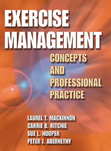 Exercise Management Concepts and Professional Practice  2003 9780736000239 Front Cover