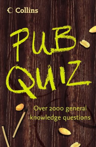 Collins Pub Quiz Book   2004 9780007193240 Front Cover