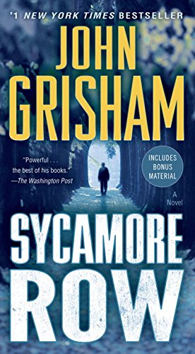 Sycamore Row A Jake Brigance Novel N/A 9780345543240 Front Cover